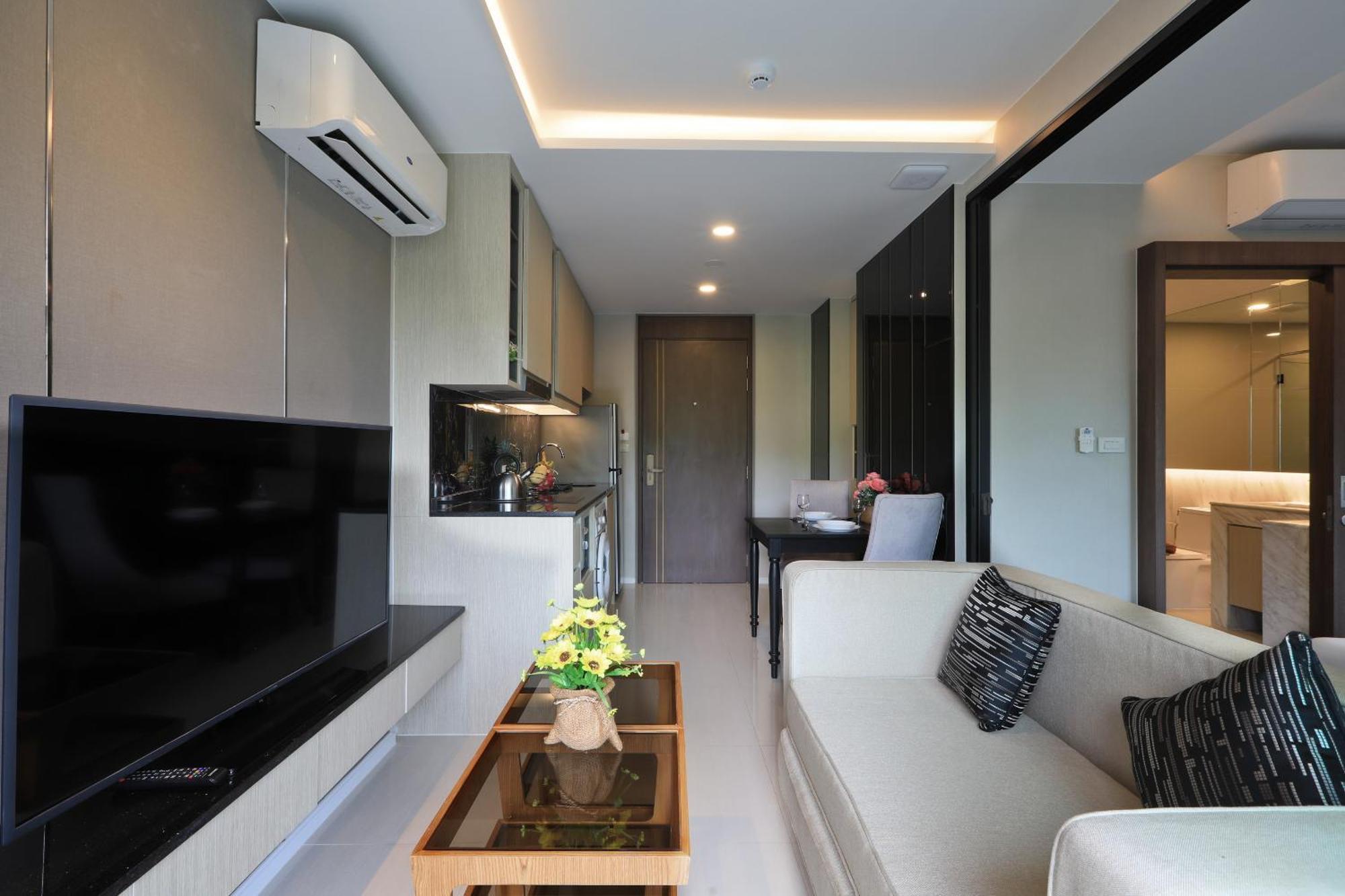 Апартаменти Sea View 1-Br 36 M2 Panora Surin By Holy Cow Екстер'єр фото
